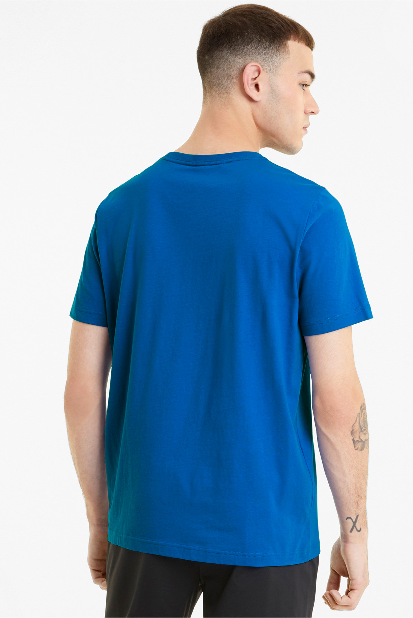 Essentials Logo Men S Tee Puma Md Fashion