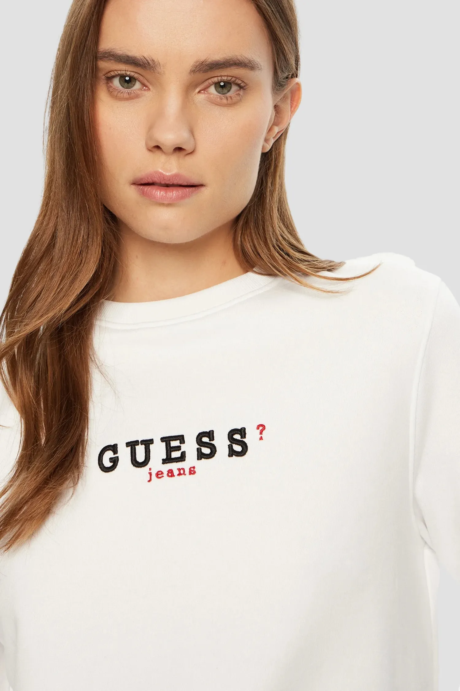 Женский белый свитшот 3