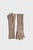 Жіночі бежеві кашемірові рукавички