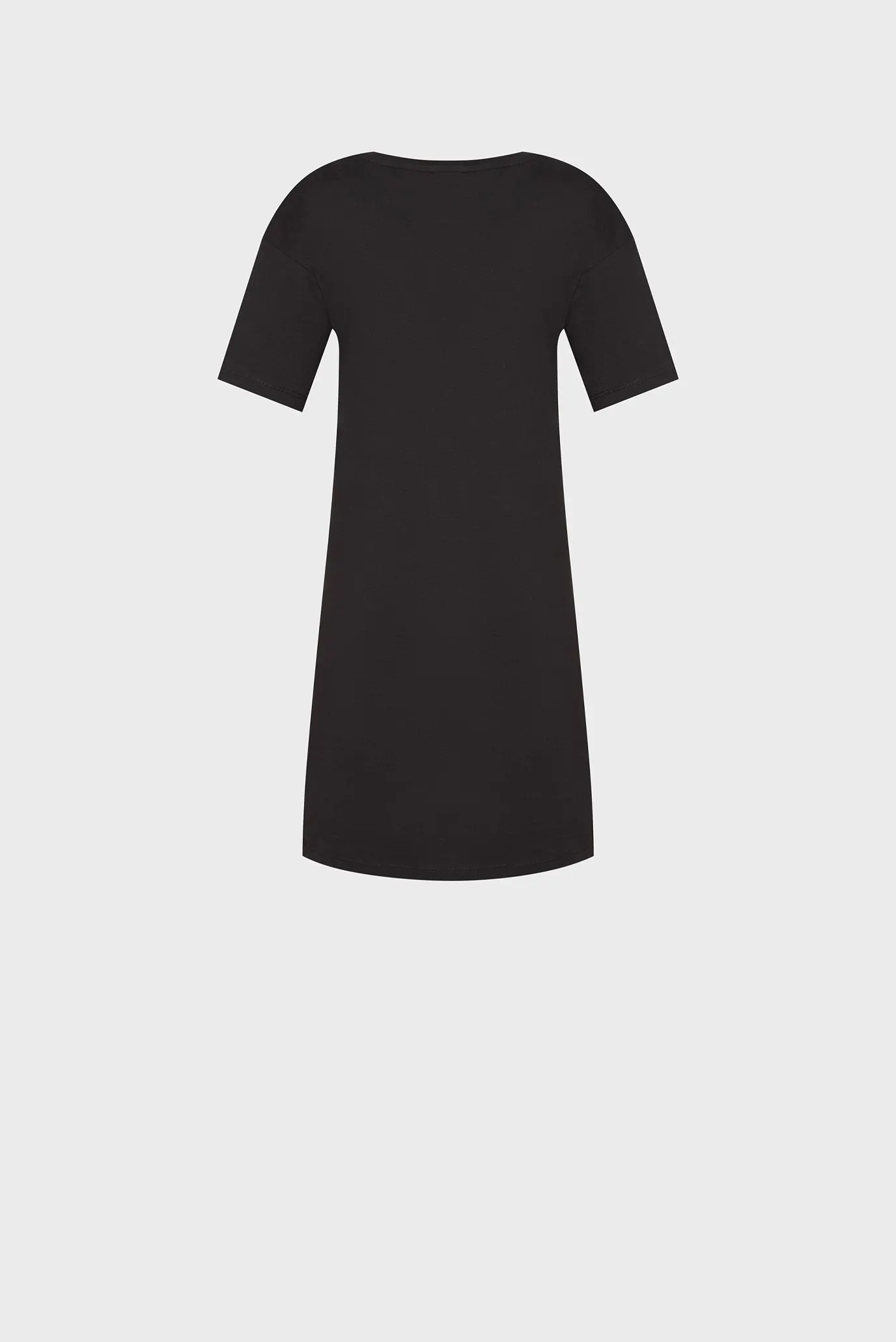 Детское черное платье TEE SHIRT 2