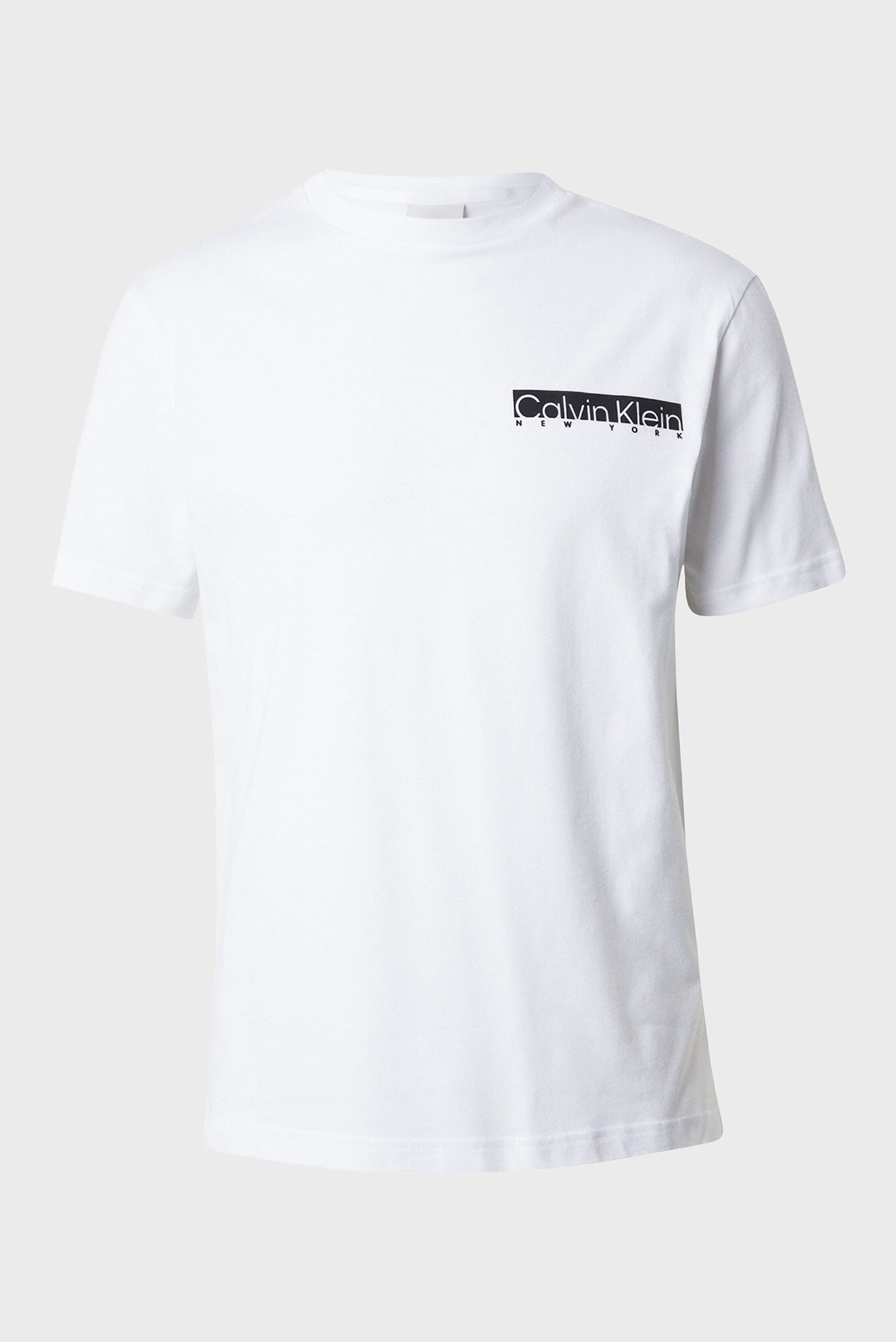 Чоловіча біла футболка NY CHEST BOX LOGO T-SHIRT 1