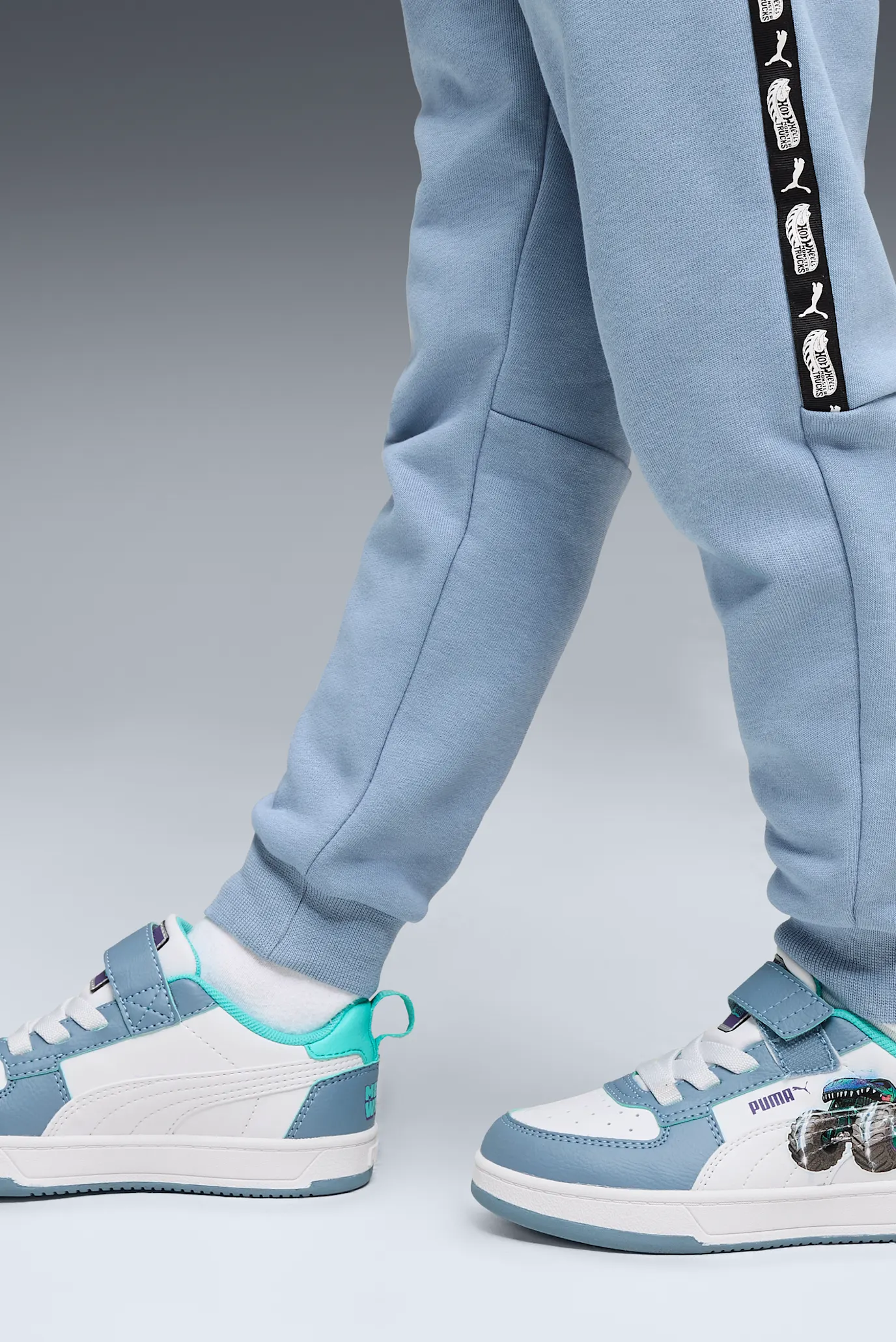 Дитячі білі снікерси PUMA x HOT WHEELS™ MONSTER TRUCKS Caven 2.0 Sneakers Kids 2