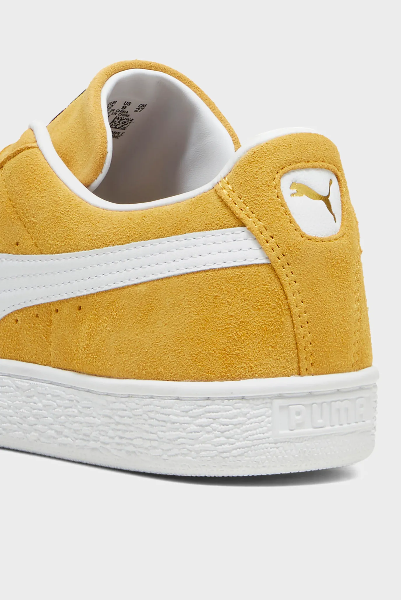 Жовті замшеві снікерси Suede Classic Sneakers Unisex 7