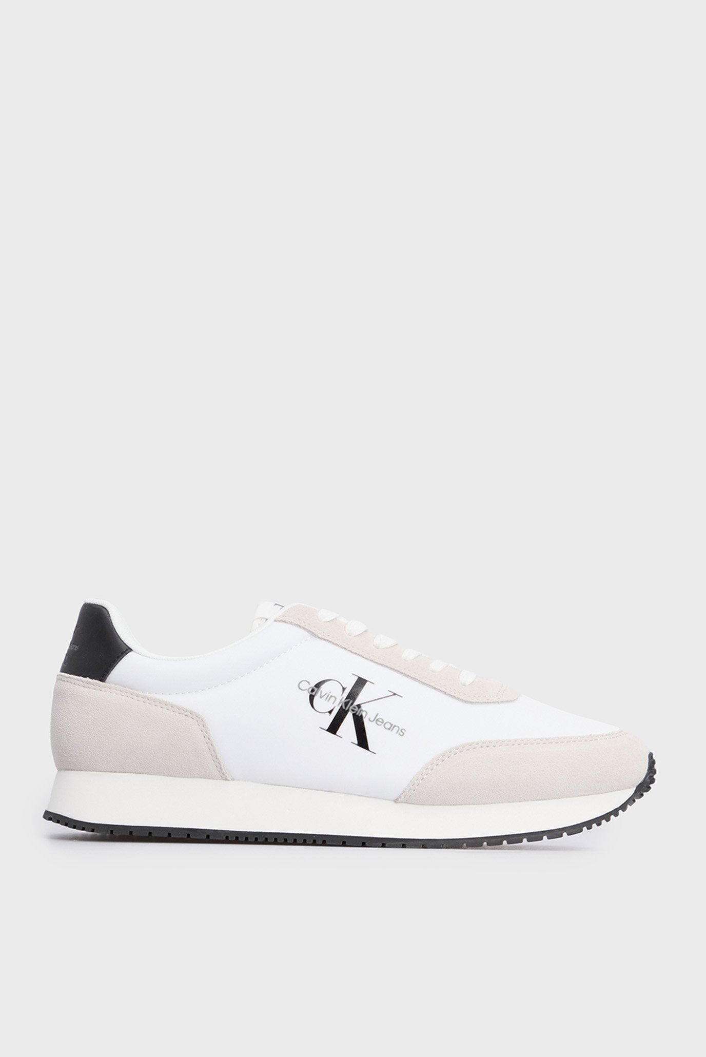 Мужские белые кроссовки RETRO RUNNER LOW LACEUP SU-NY ML 1