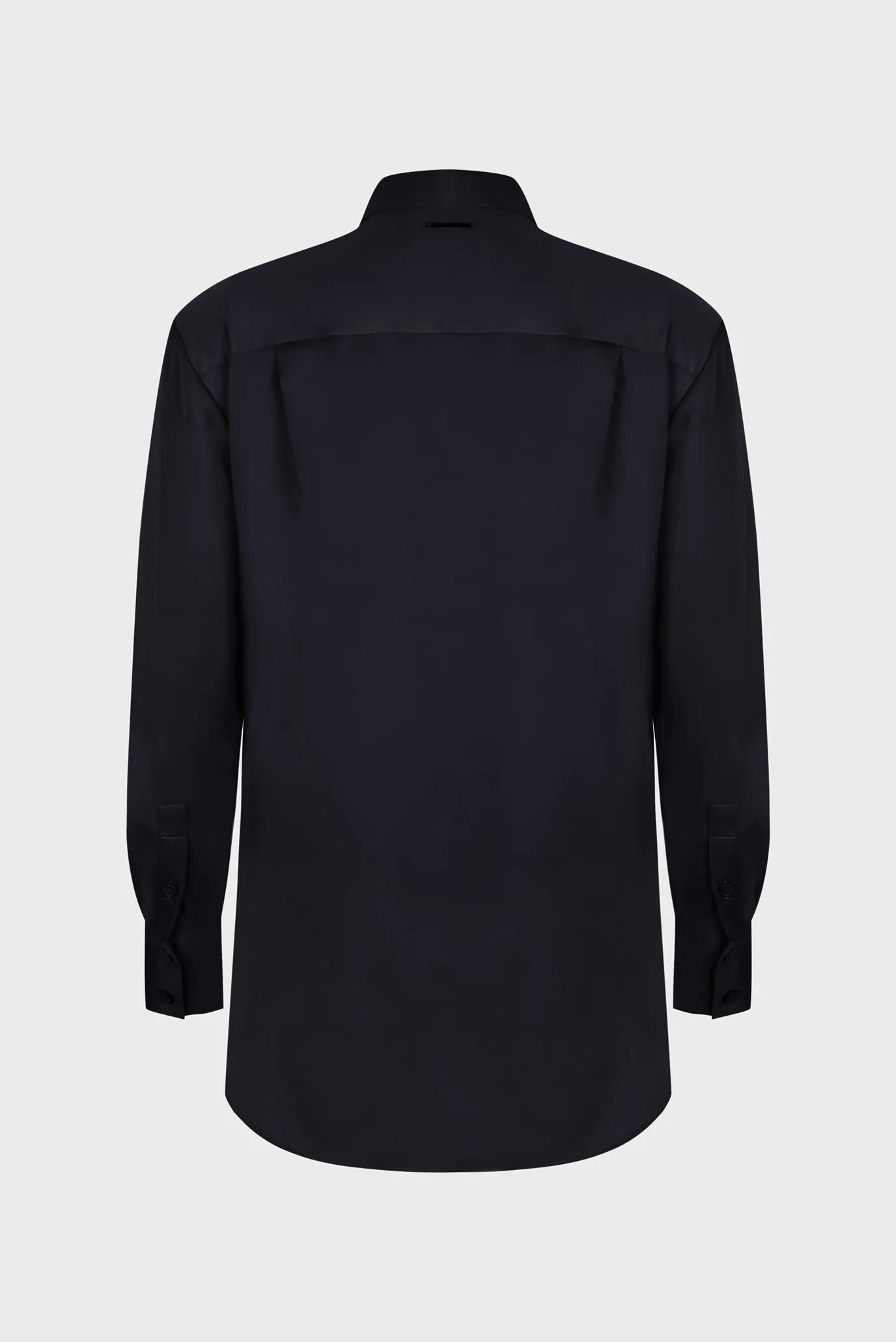 Женская черная блуза RECYCLED CDC RELAXED 6