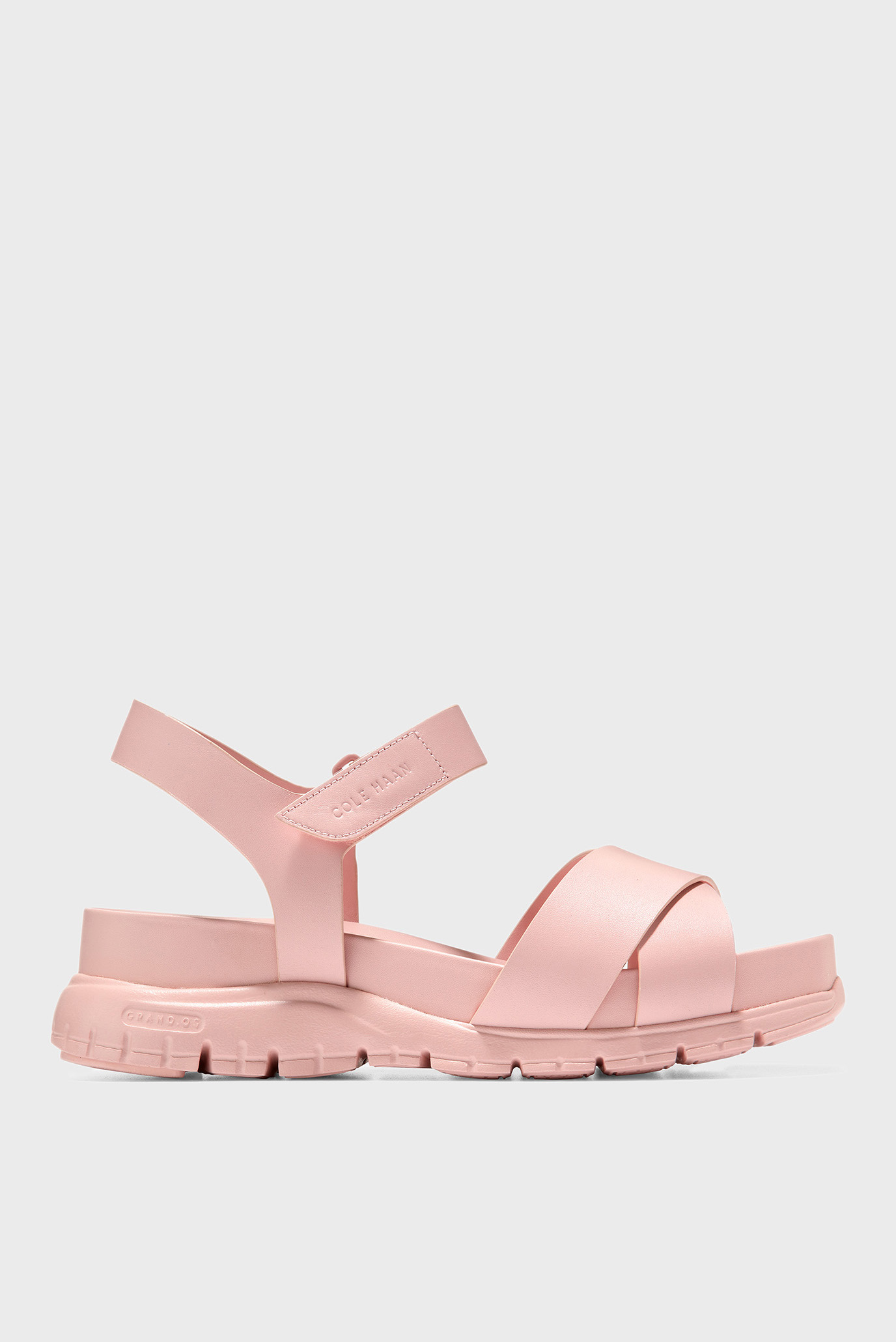 Жіночі рожеві шкіряні сандалі ZERØGRAND Sandal 1