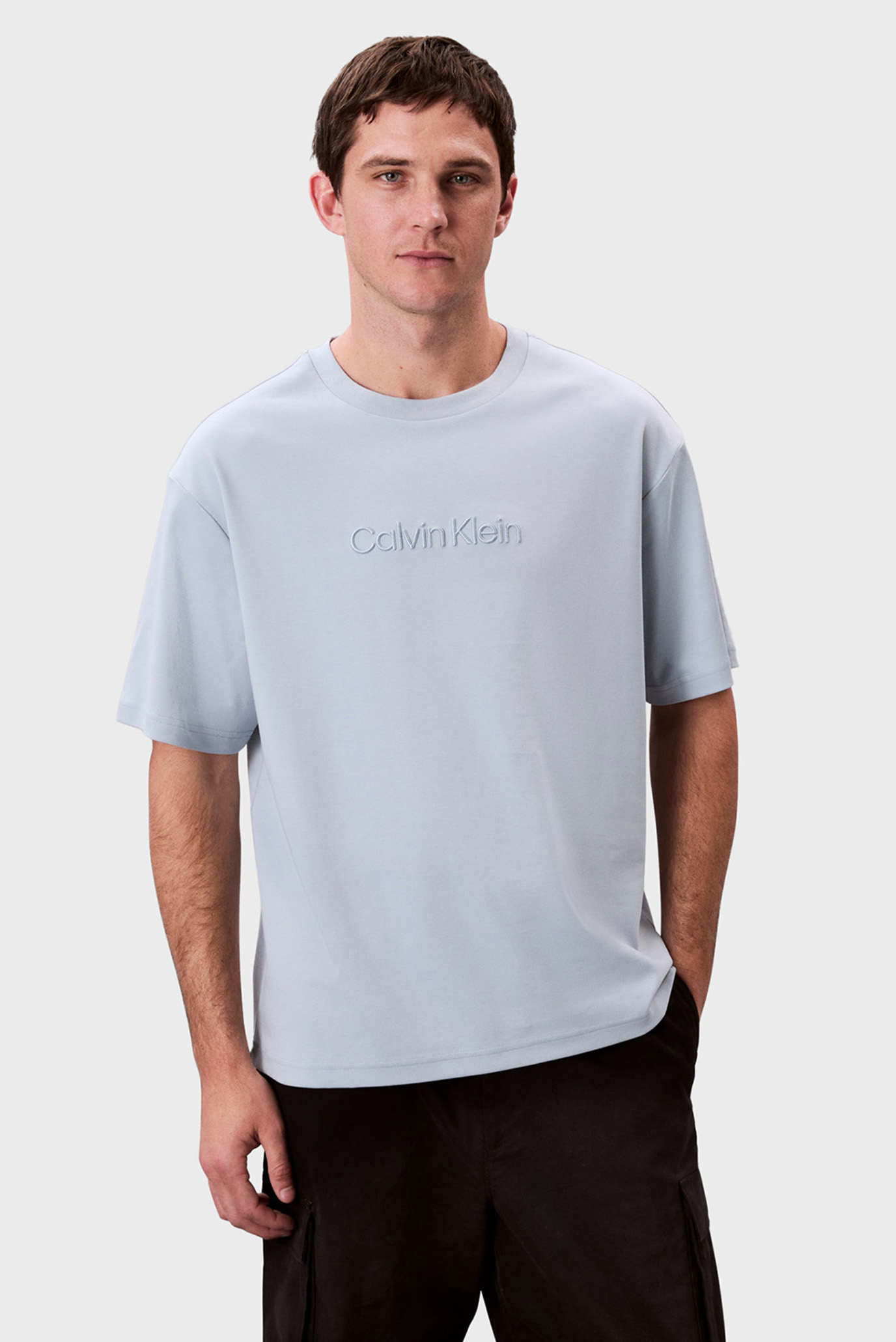 Мужская голубая футболка A - Rel Fashion Logo Голубой L Calvin Klein LV04LC206G Мужская голубая футболка A - Rel Fashion Logo Голубой L Calvin Klein LV04LC206G