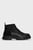 Мужские черные кожаные ботинки MILLERY