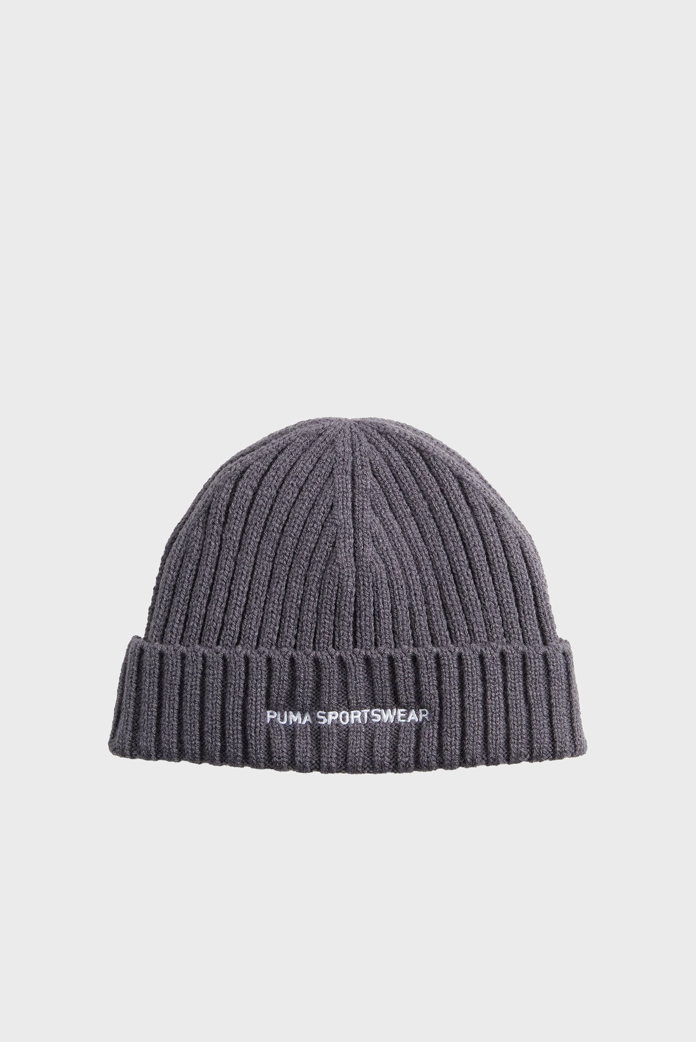 Мужская темно-серая шапка PUMA Sportwear Fisherman Beanie 1