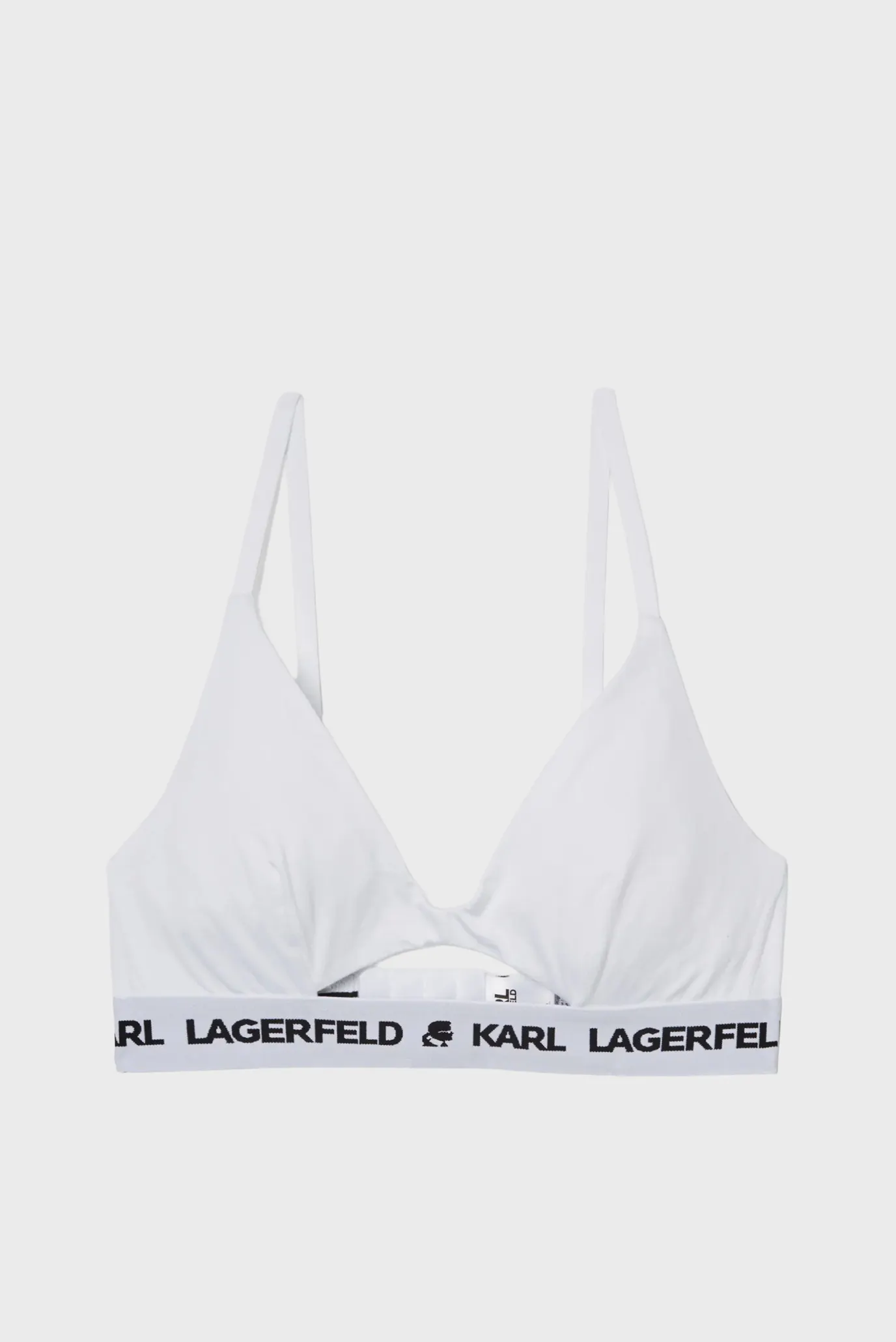 Жіночий білий бюстгальтер logo peephole 5
