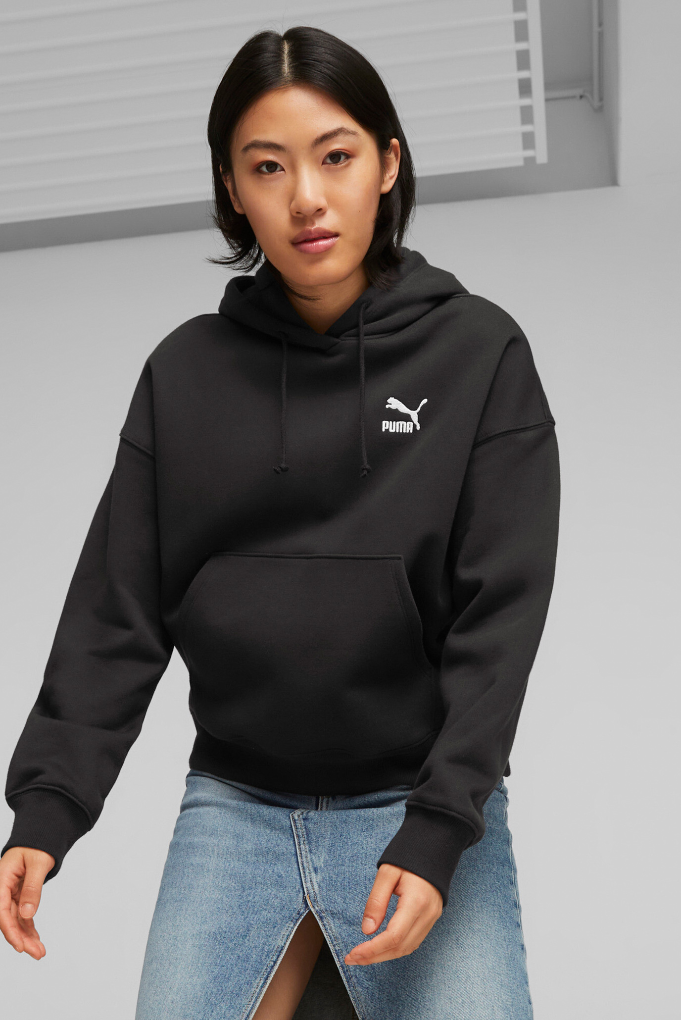 Puma oversized hoodie on sale women's