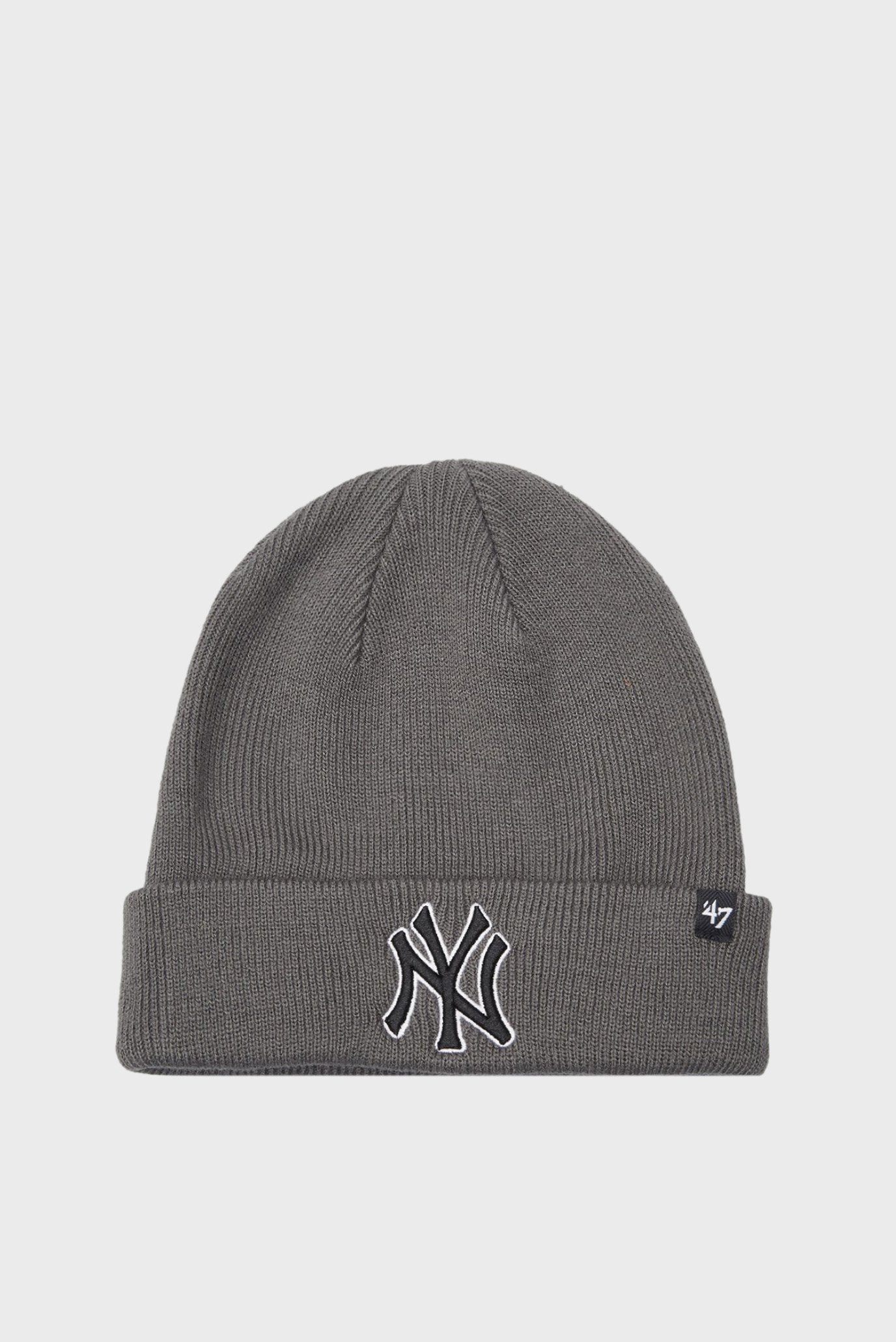 Мужская серая шапка MLB NY YANKEES RAISED 1