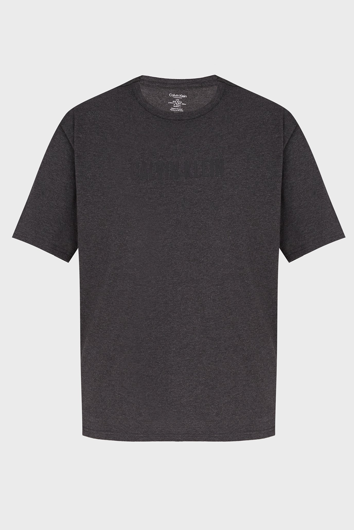 Мужская темно-серая футболка S/S CREW NECK 1
