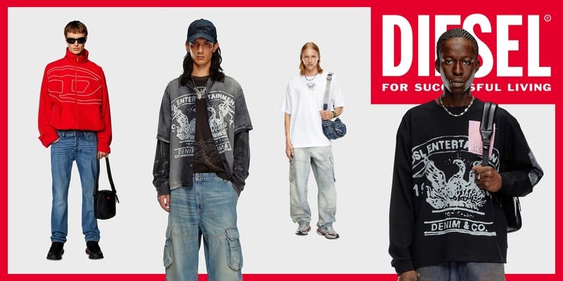 Мужская одежда Diesel фото