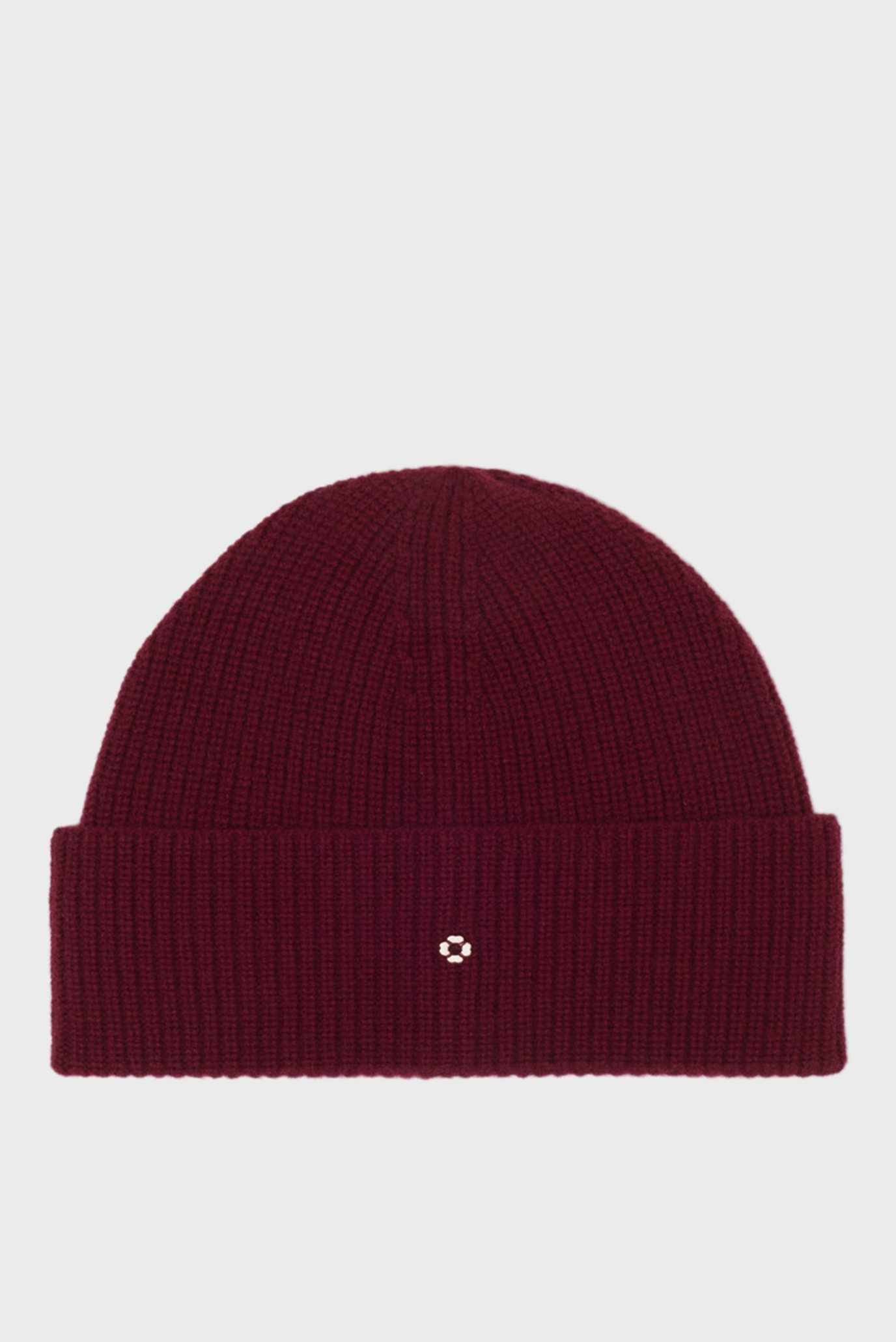 Женская бордовая шерстяная шапка Бордовый ONESIZE MAJE MFABO00551_Burgundy Женская бордовая шерстяная шапка Бордовый ONESIZE MAJE MFABO00551_Burgundy