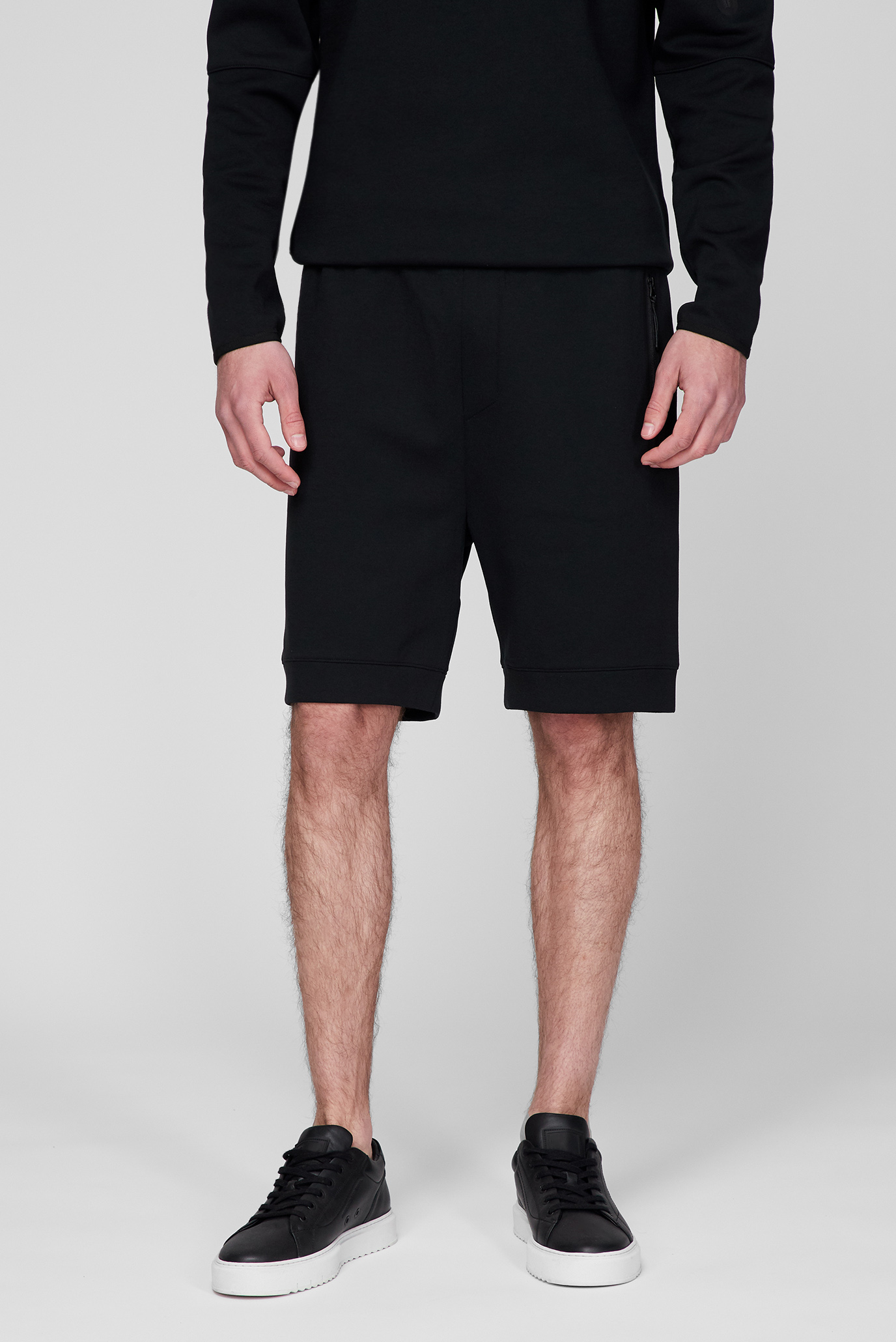 Мужские черные шорты Ives-SHORT 1