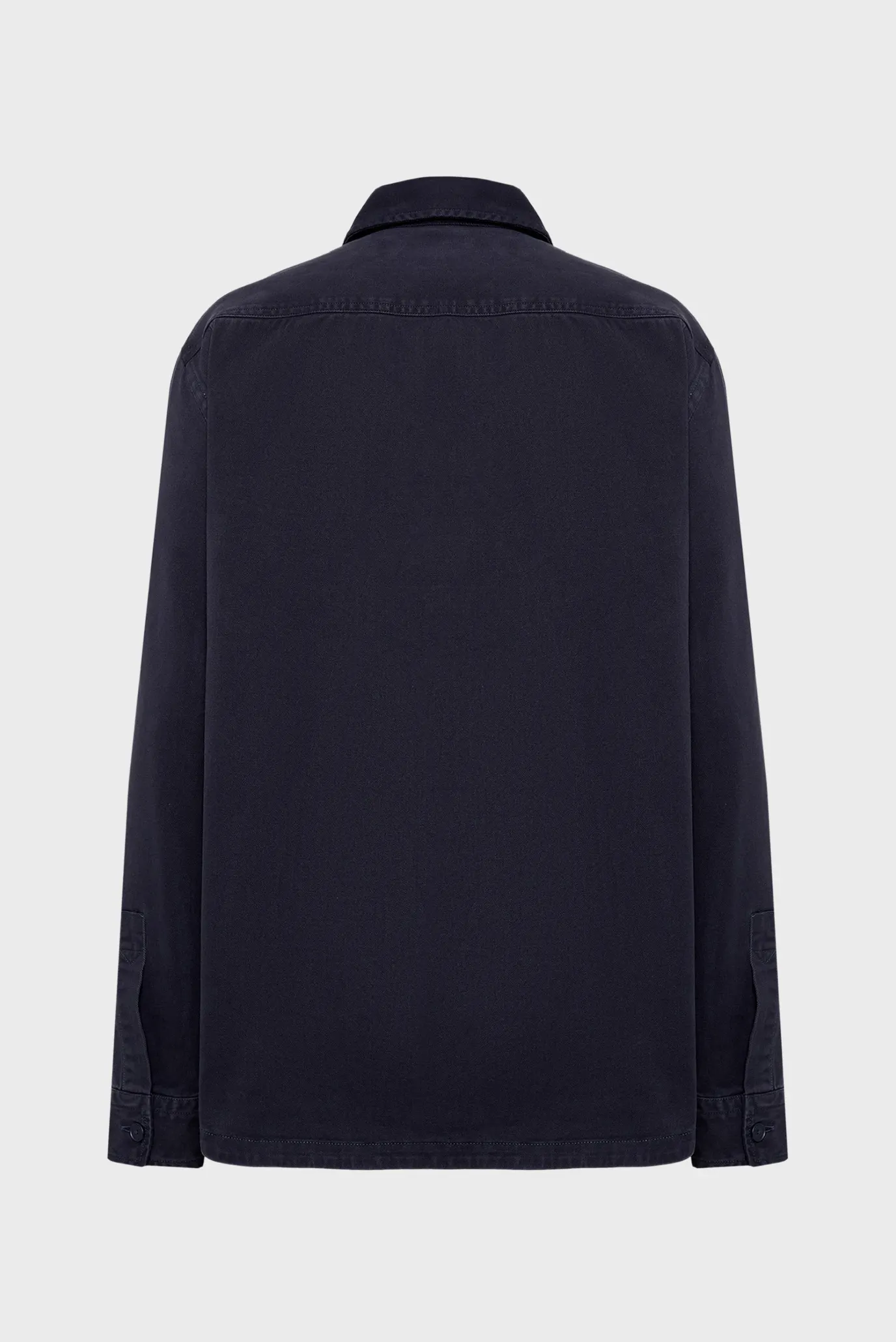 Чоловіча темно-синя сорочка 2