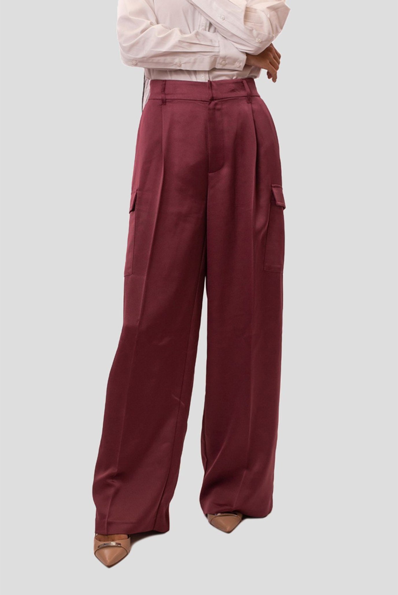 Женские бордовые карго Бордовый 4 DKNY P3GKNR20 Женские бордовые карго Бордовый 4 DKNY P3GKNR20