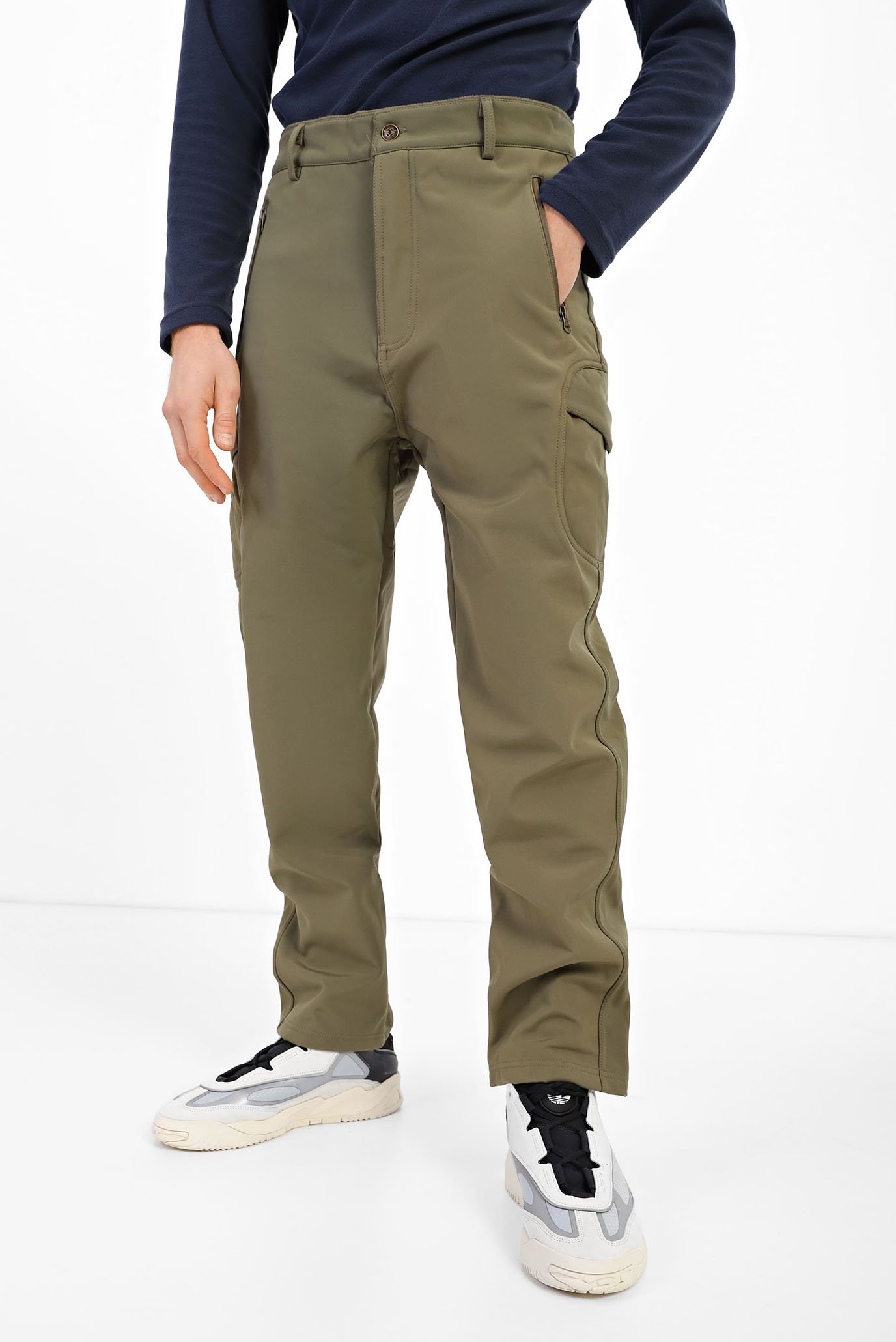 Чоловічі зелені брюки Marten 1