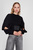 Жіночий чорний вовняний светр M-SYLVANIA