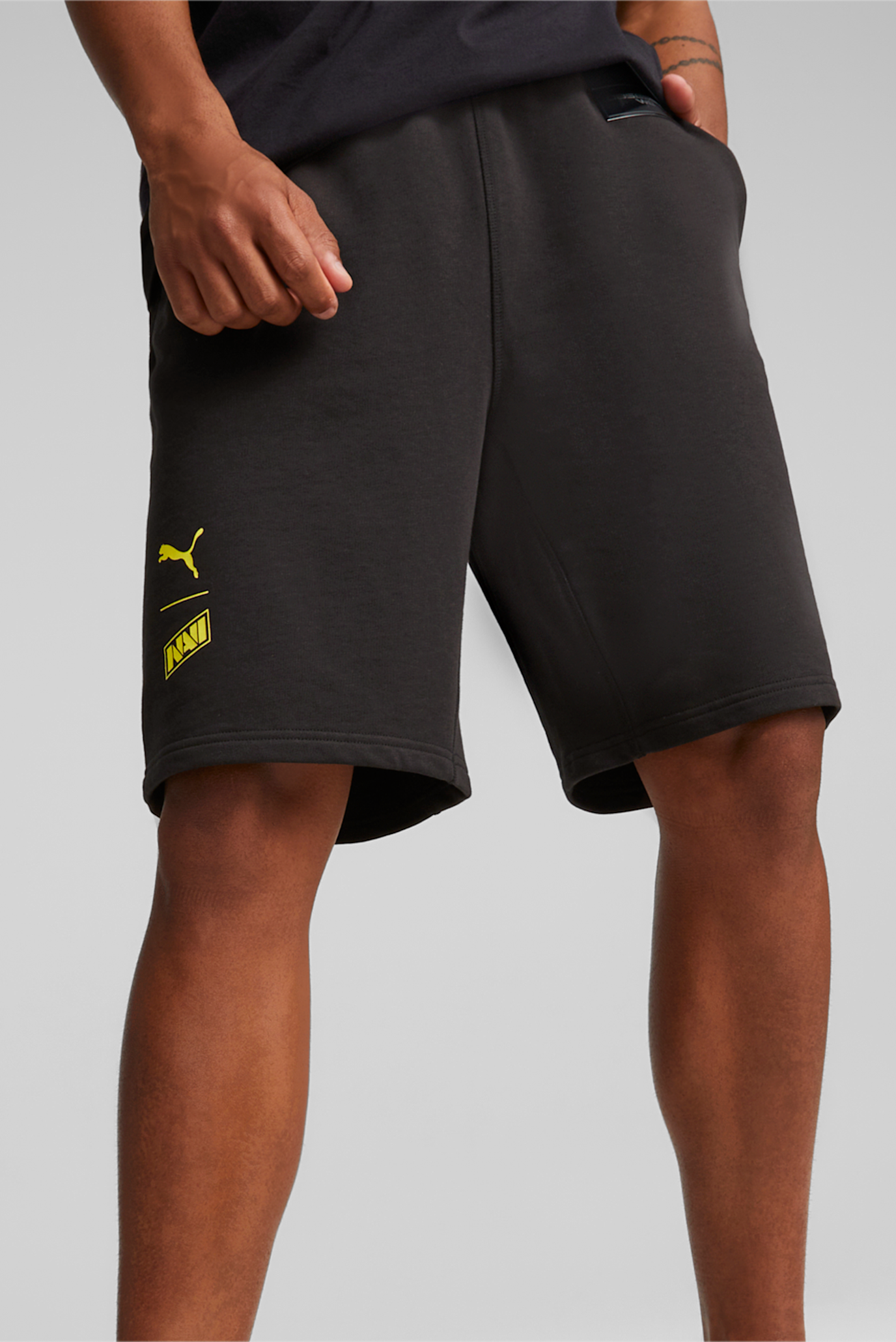 Мужские черные шорты PUMA x NAVI Esports Shorts Men 1