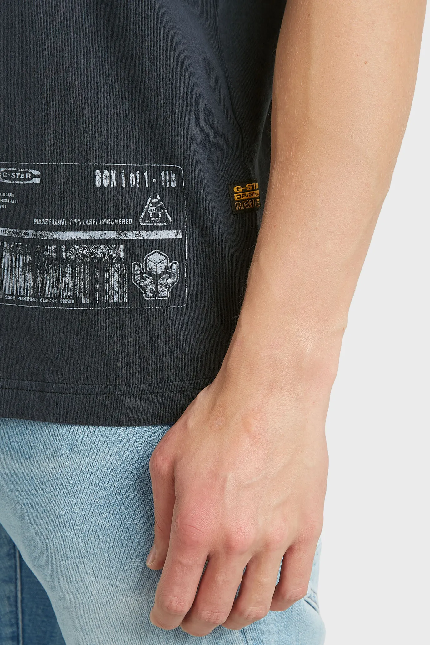 Чоловіча темно-синя футболка Shipping 4