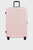 Женский розовый чемодан 81 см STACKD