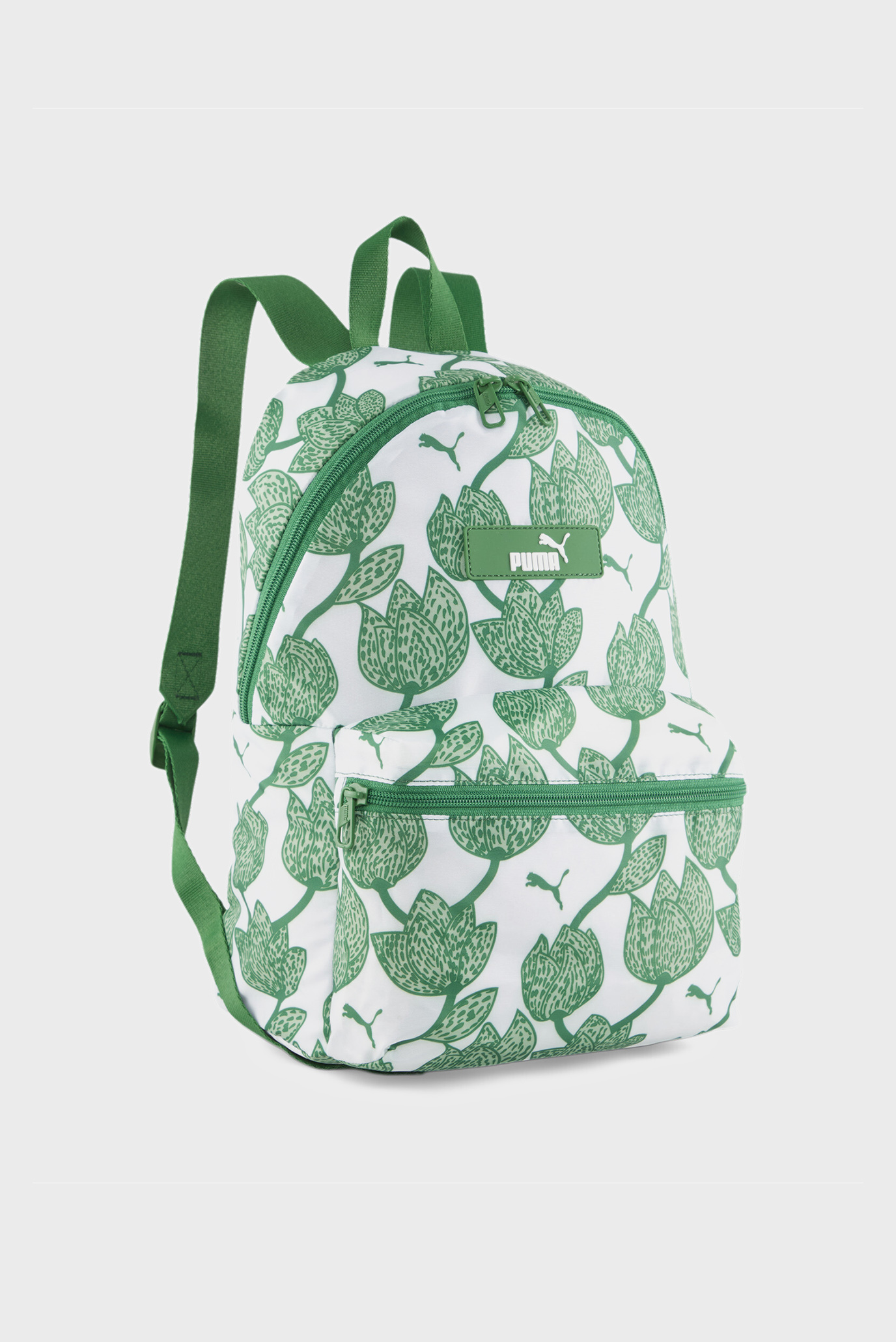 Женский зеленый рюкзак с узором Core Pop Backpack 1