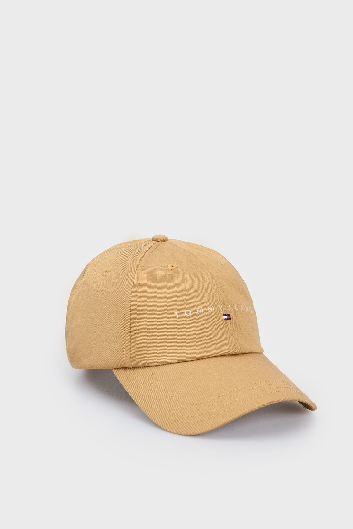 Женская бежевая кепка TJW LINEAR LOGO 6 PANEL CAP 1