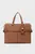 Женская коричневая кожаная сумка AGENT