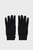Чоловічі чорні рукавички