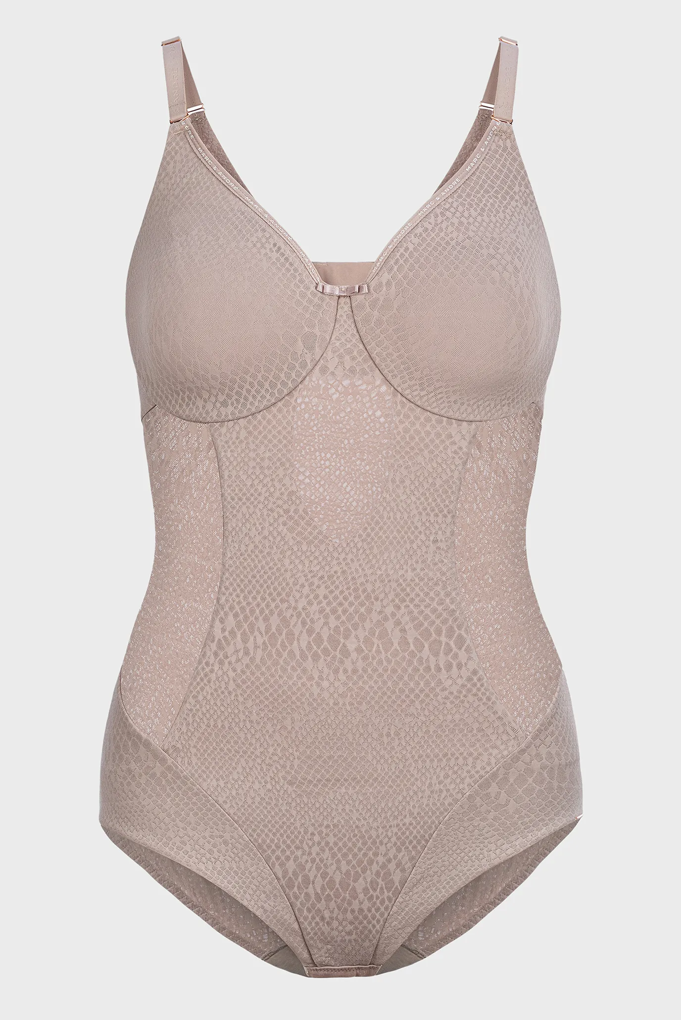 Жіночий сірий комбідрес 6