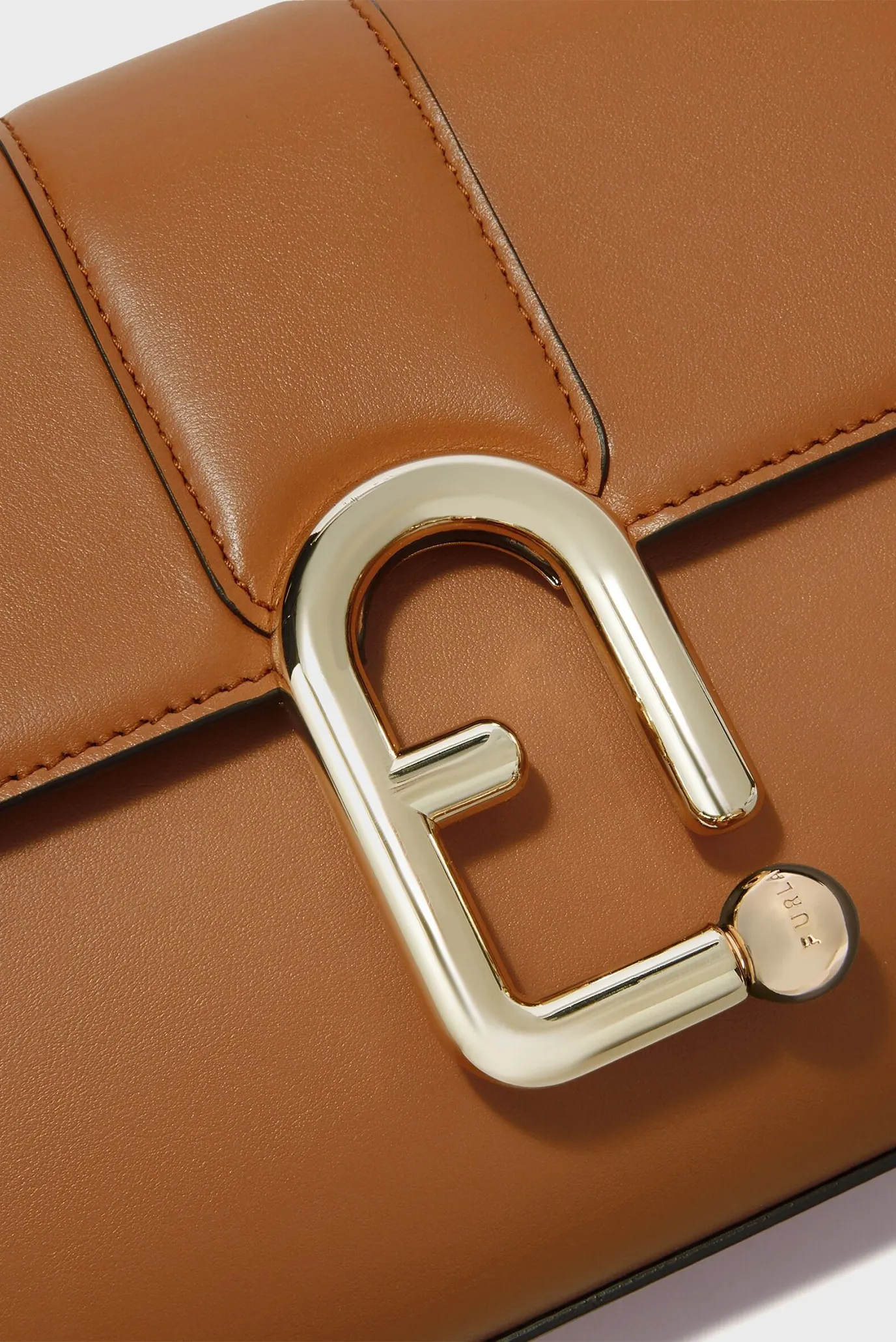 Жіноча руда шкіряна сумка 5