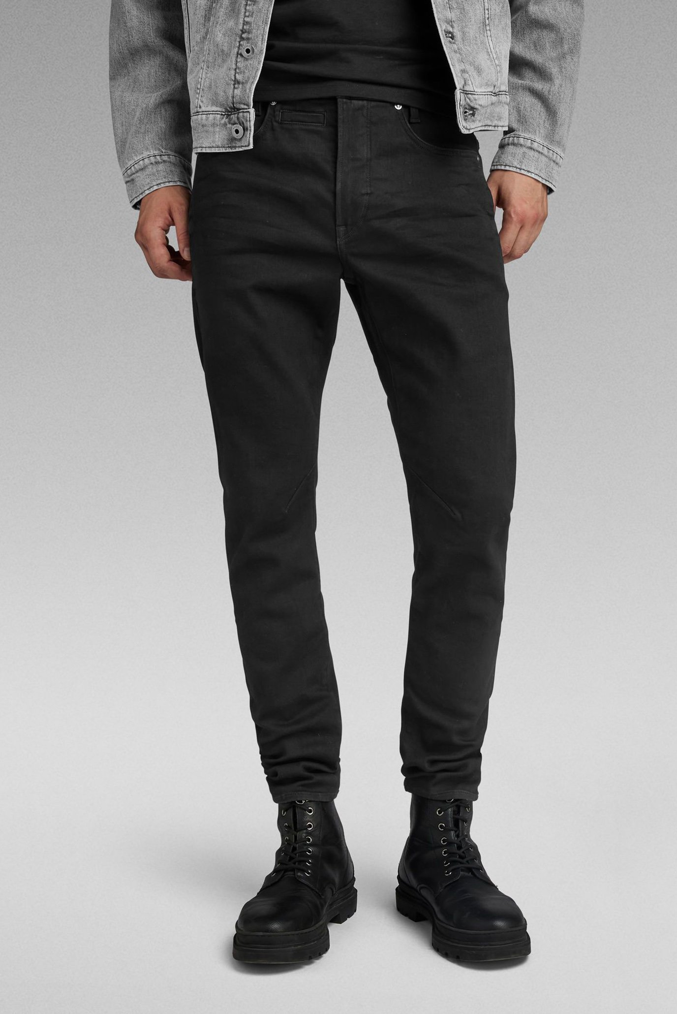 Чоловічі чорні джинси D-Staq 3D Slim 1