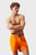Мужские оранжевые плавательные шорты MEDIUM DOUBLE