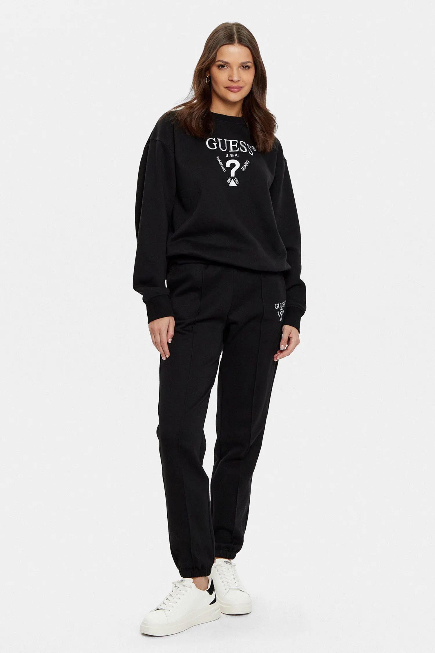 Женский черный свитшот 5