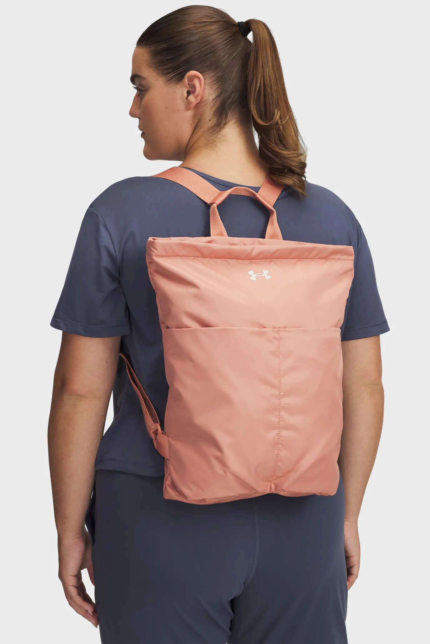 Женский персиковый рюкзак UA Studio Lite Backpack 2