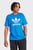 Чоловіча блакитна футболка Adicolor Trefoil