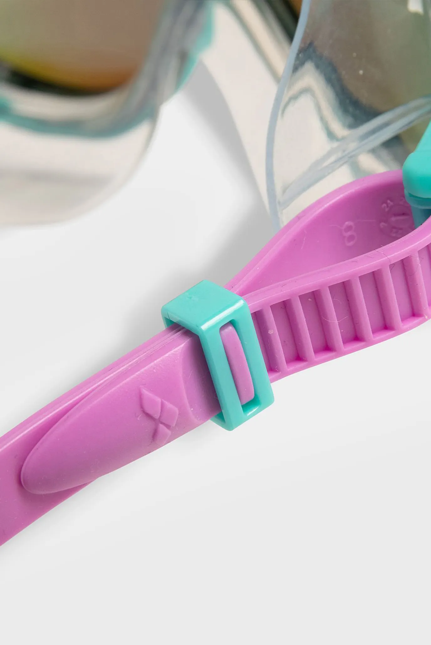 Детские бирюзовые очки для плавания THE ONE MASK JR MR 4