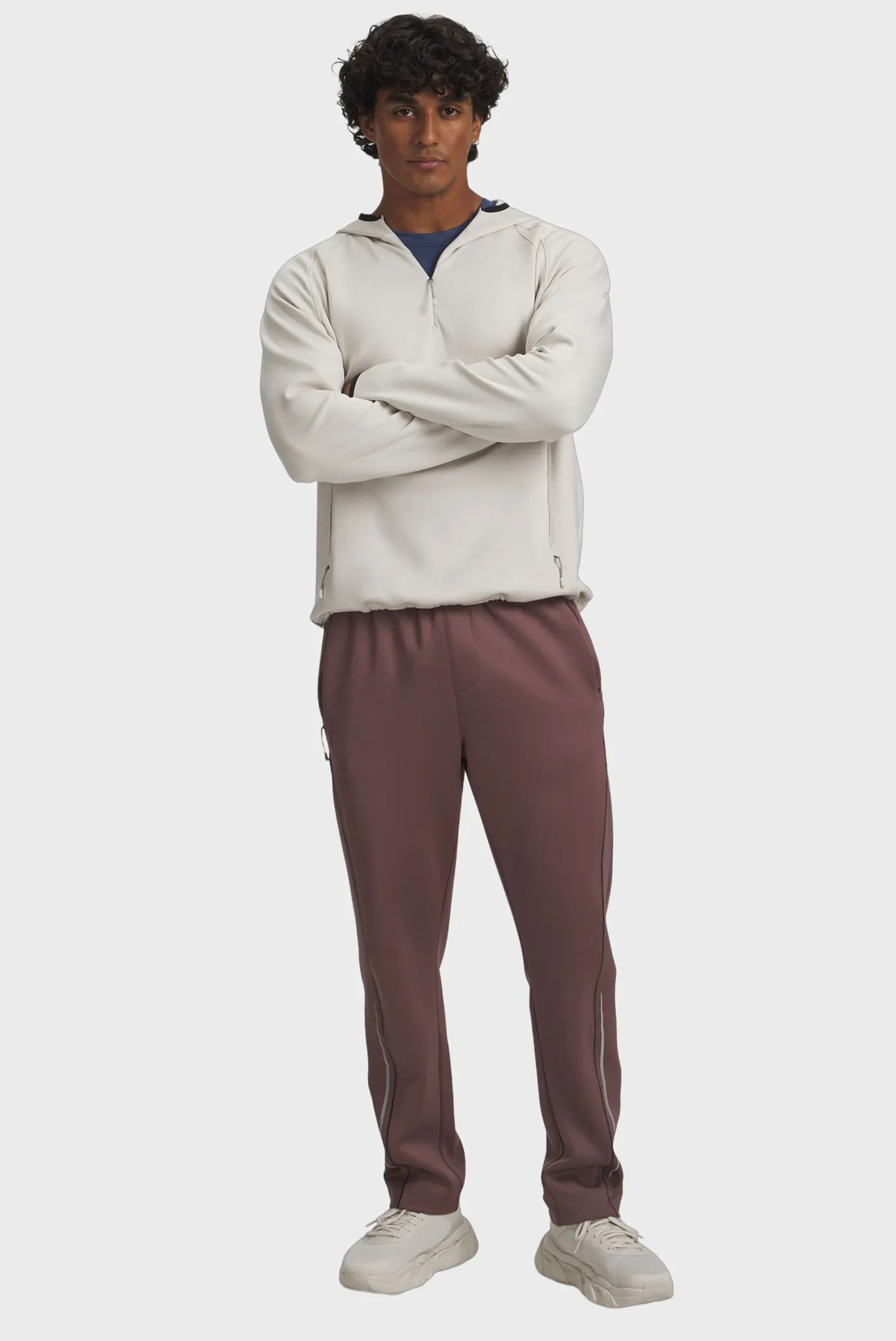 Чоловічі коричневі спортивні штани UA Halo CW Pant 2