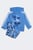 Детский голубой спортивный костюм (худи, брюки) Dino Camo Allover Print