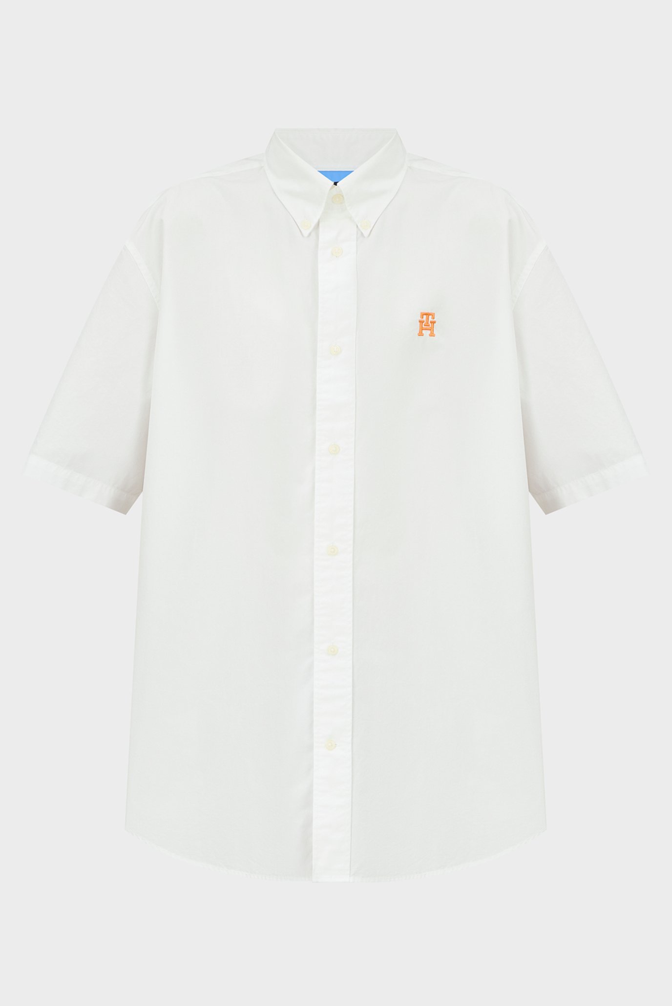 Мужская белая рубашка MONOGRAM SOLID 1
