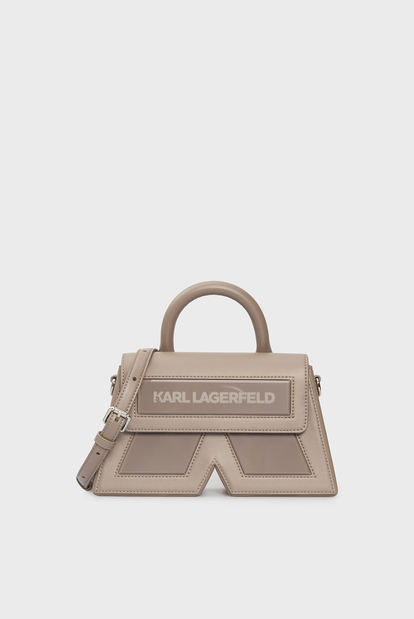 Женская бежевая сумка IKON K Бежевый ONESIZE Karl Lagerfeld 240W3190 Женская бежевая сумка IKON K Бежевый ONESIZE Karl Lagerfeld 240W3190