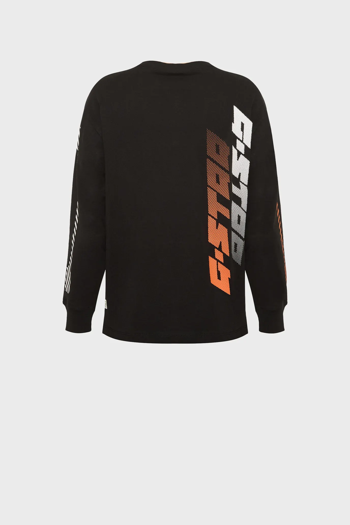 Дитячий чорний лонгслів t-shirt l/s boxy 2