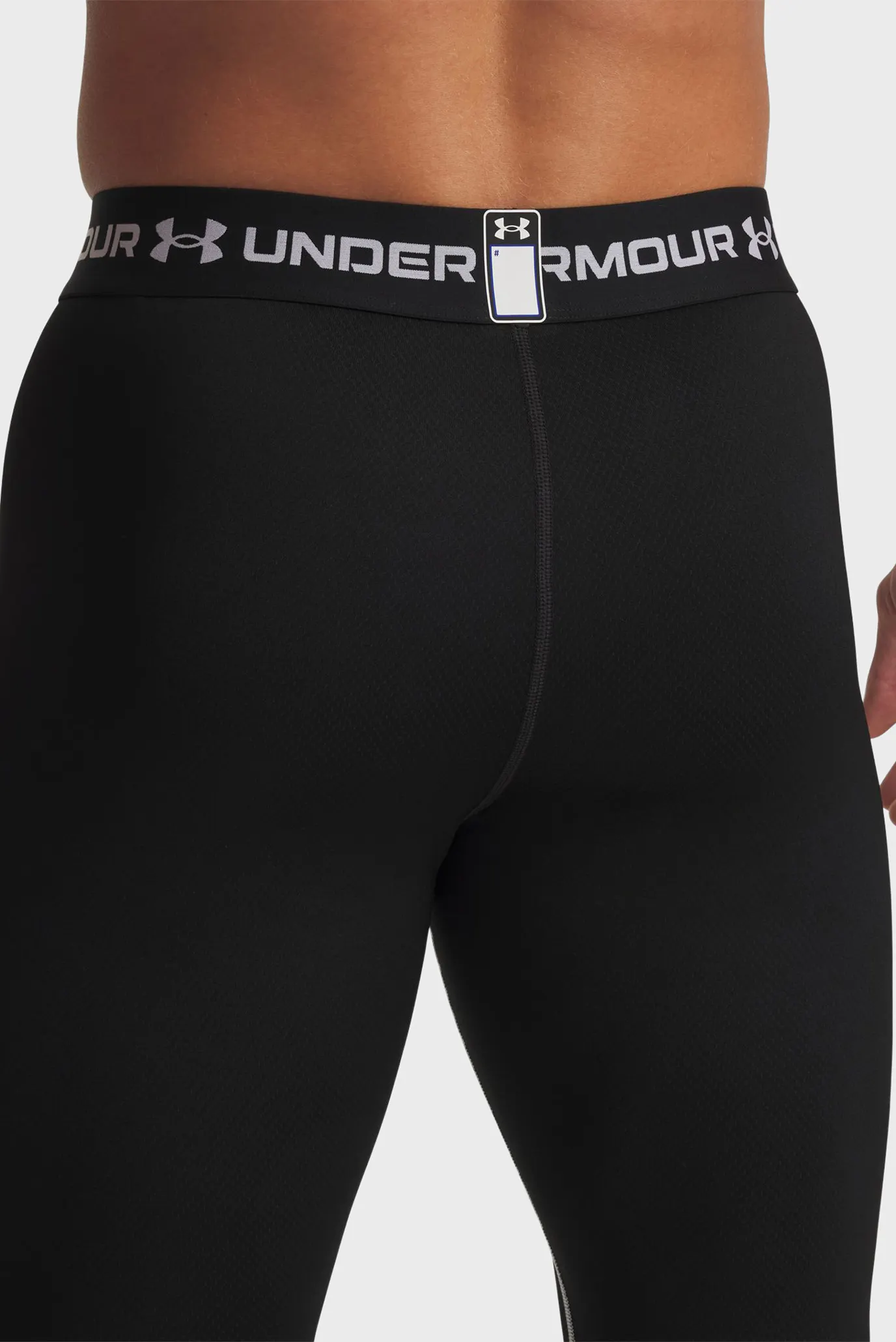 Чоловічі чорні тайтси Cold Weather Grid Legging 4