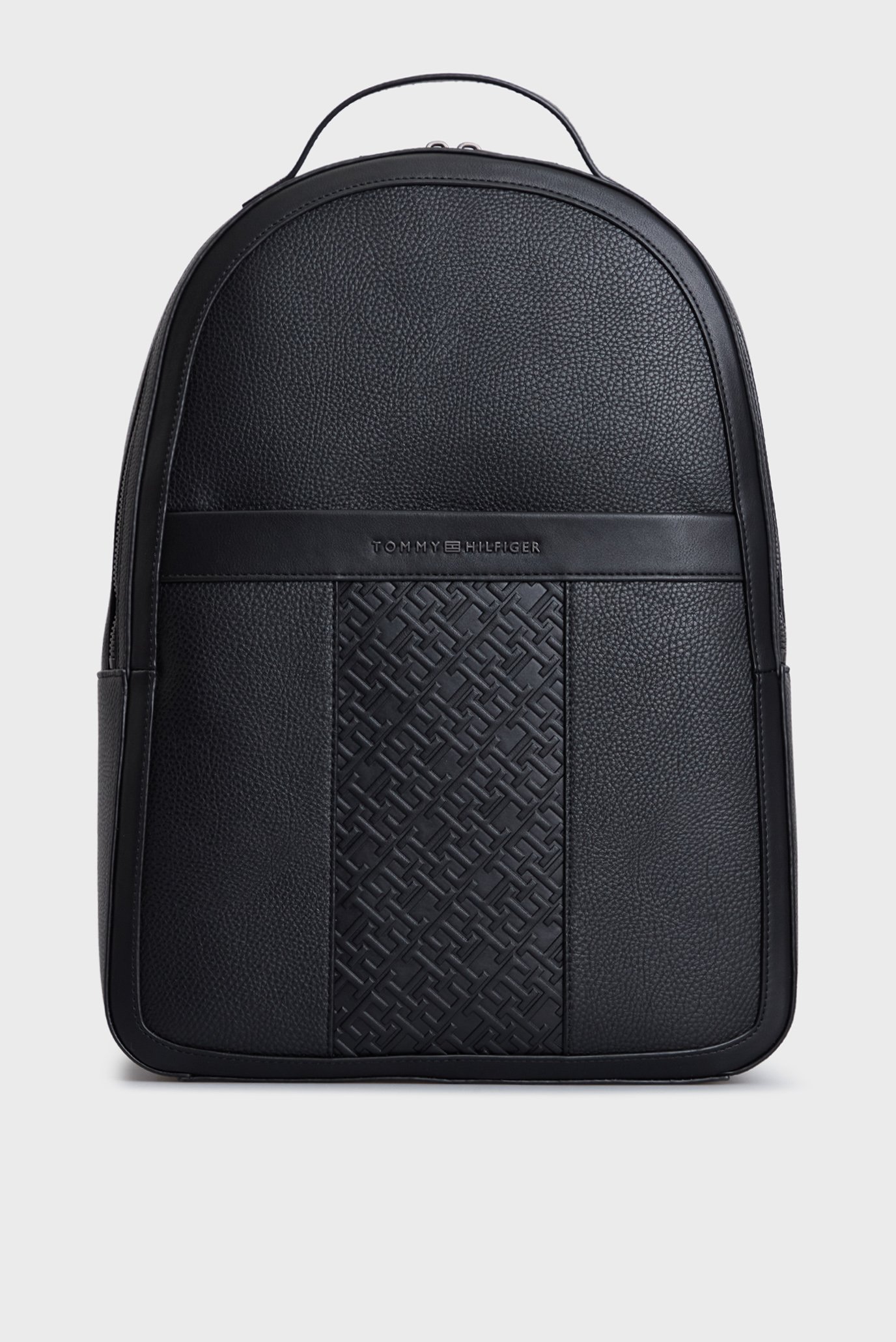 Чоловічий чорний рюкзак TH CENTRAL MONOGRAM BACKPACK 1