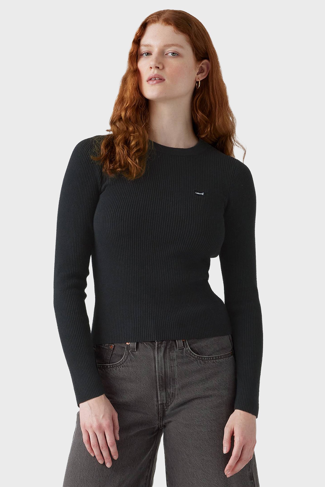 Женский черный джемпер Черный L Levi’s® A0719;0035 Женский черный джемпер Черный L Levi’s® A0719;0035
