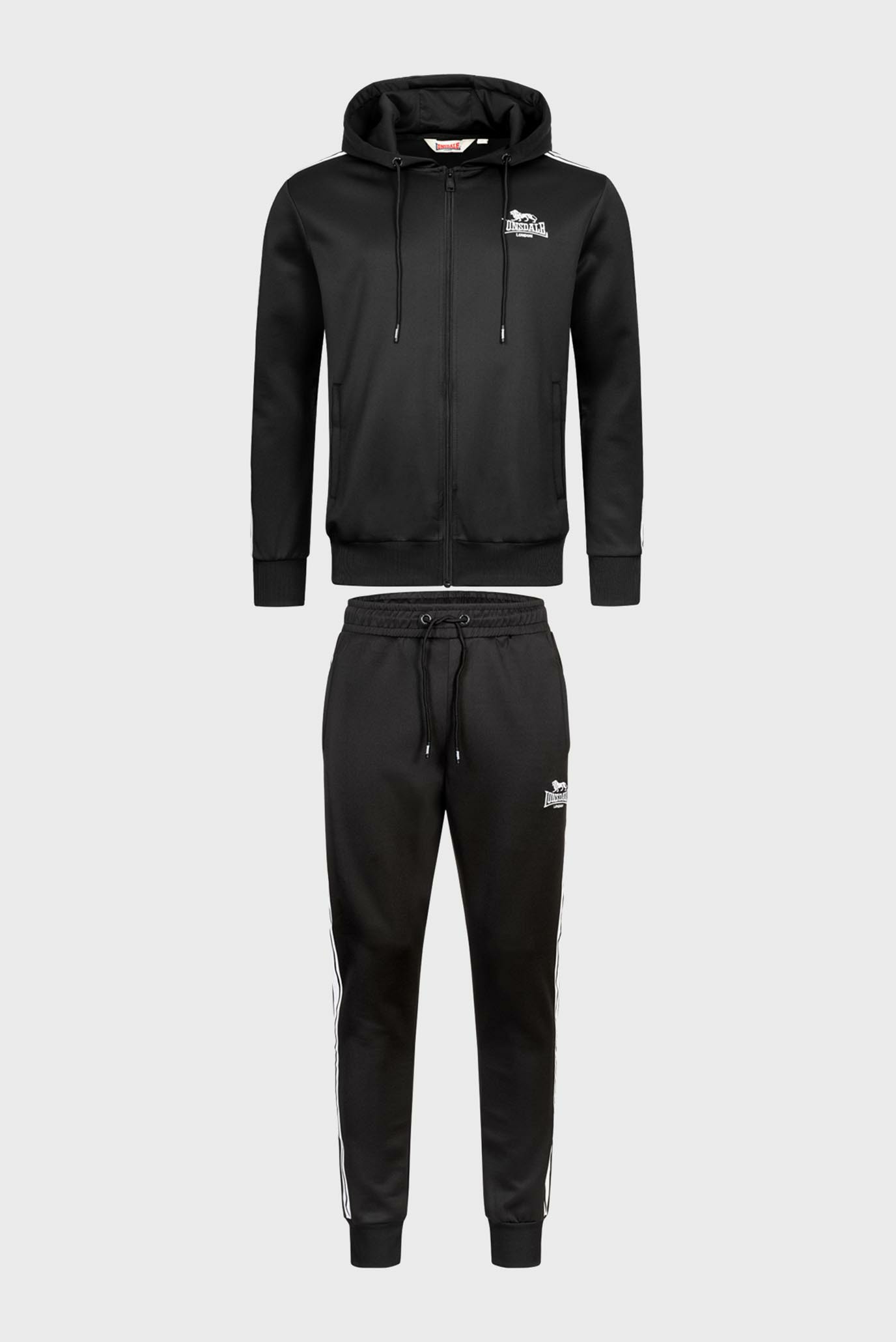 Мужской черный спортивный костюм (худи, брюки) WEETWOOD 1