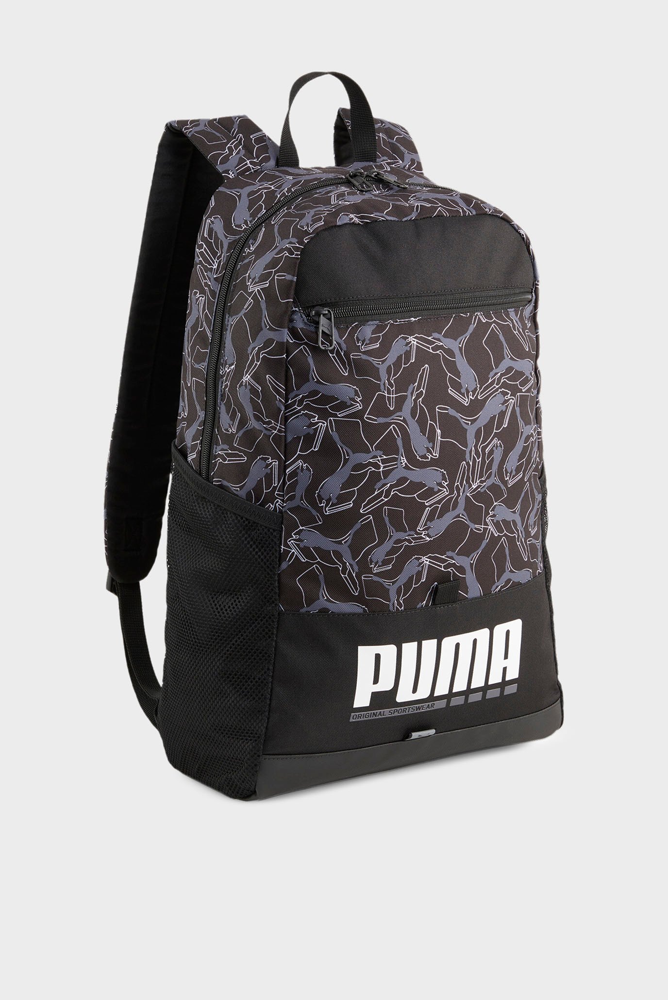 Черный рюкзак с узором PUMA Plus Backback 1