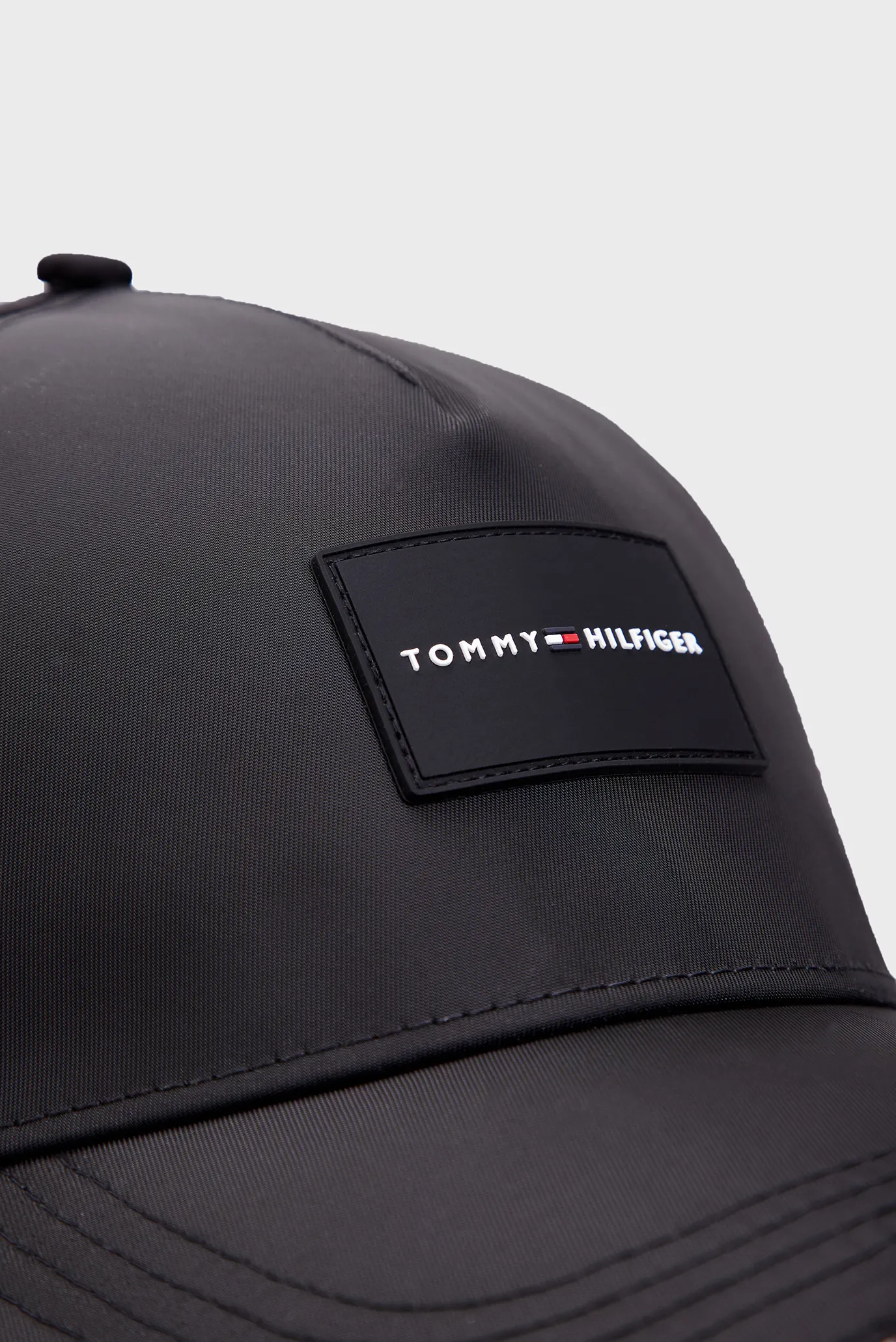 Мужская черная кепка TH CORPORATE REPREVE 5 PANEL CAP 4